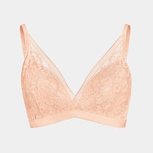Lace Deep-V Bra